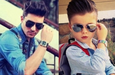 A négyéves fiú, aki menőbb, mint a legtöbb férfimodell!