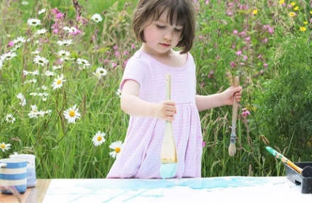 Egy ötéves autista kislány csodálatos képei