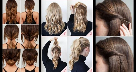Ünnepi frizurák kicsiknek és nagyoknak, könnyen,egyszerűen 