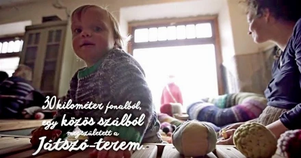 Fonódj bele! Használt ruhákból készítettek fejlesztő játékokat Pécsett