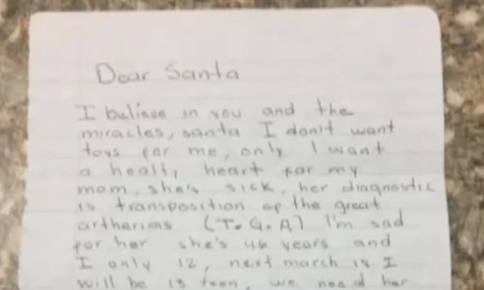 Egy 12 éves fiú levele a Mikulásnak!