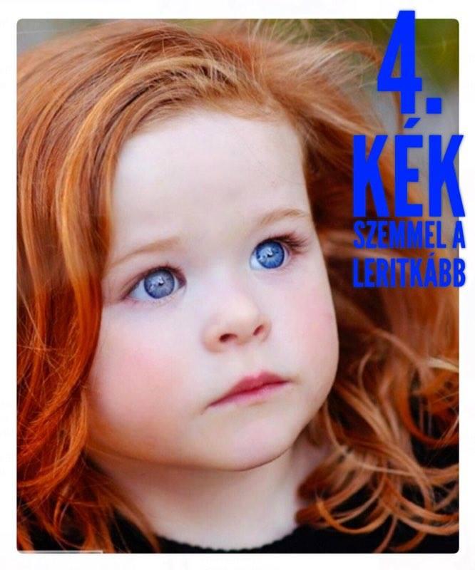 Vörös hajú gyerekek