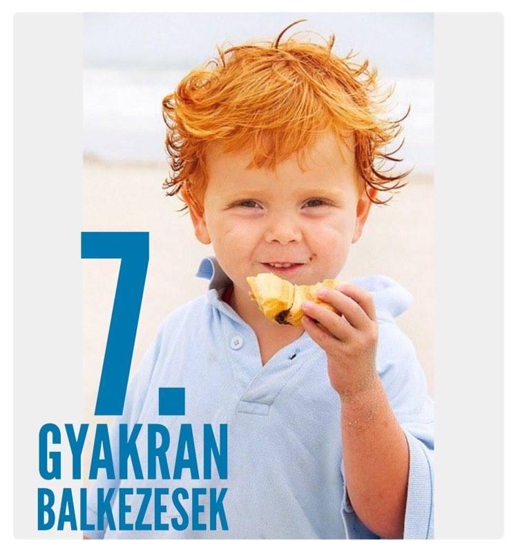 Vörös hajú gyerekek