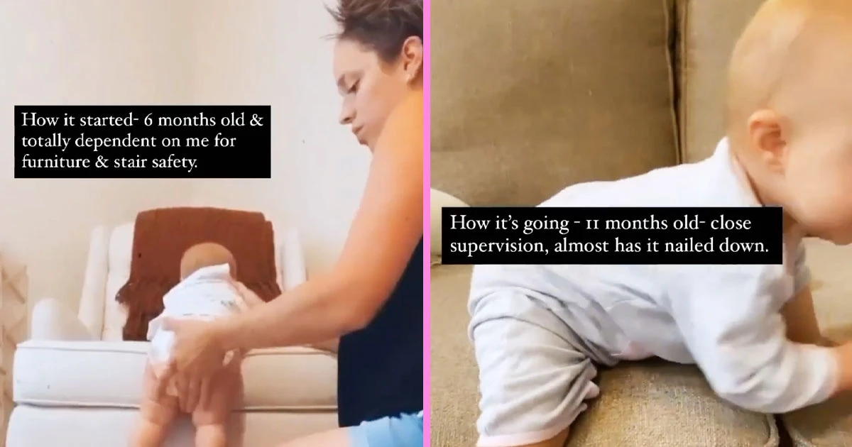 biztonságosan lemászni a kanapéról - Scarymommy