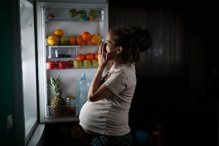 36. hét: amikor éjjel rezignált arccal, sötét karikákkal a szemed alatt sonkás szendvicset majszolsz a konyhában