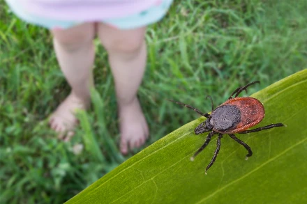Vigyázzatok: még a játszótéren is lehetnek kullancsok!