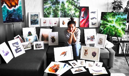 Koreny Dóra a családalapítás miatt lett orvosból programozó és festő: Életem legnehezebb, de legjobb döntése volt