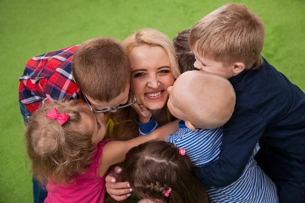 Ötgyermekes anyuka: „Senki sem érti, hogyan csinálom”