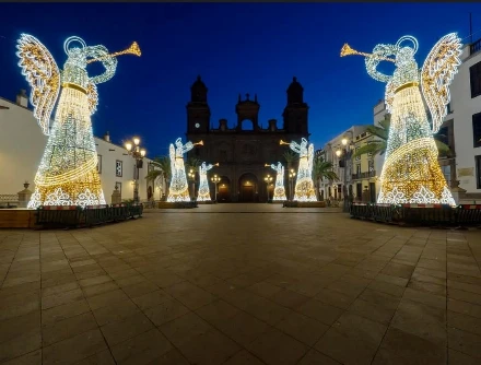 Karácsony a Kanári-szigeteken: ilyen az ünnep 30 fokban - fotók!