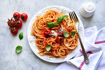 Recept: Szaftos, olaszos spagetti parmezánnal