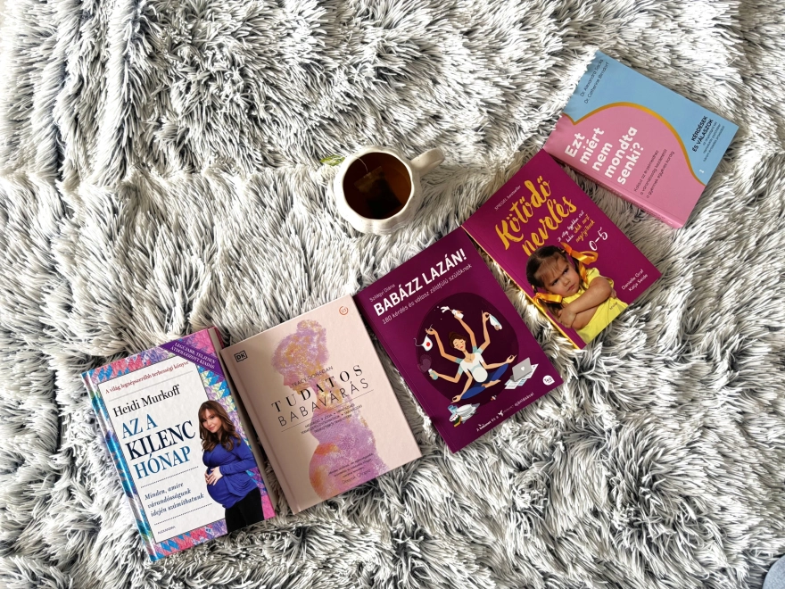 5 könyv, amit mindenképpen olvass el, ha babát vársz! 