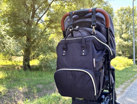 Kipróbáltuk a Canpol Babies Lady Mum pelenkázó hátizsákját, és imádtuk!