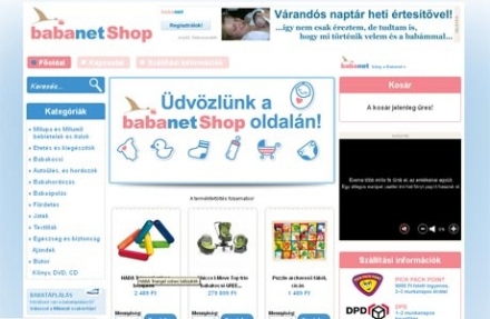 Itt a BabanetShop!