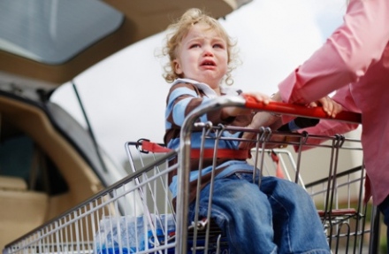 Gyerekkel a vásárlás